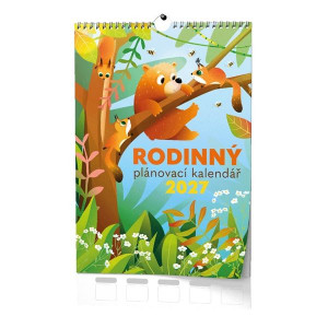 Nástěnný kalendář 2027 Rodinný plánovací