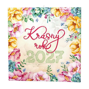 Nástěnný kalendář 2027 Krásny rok