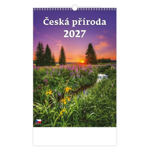 Nástěnný kalendář 2027 Česká příroda