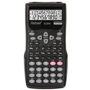REBELL kalkulačka - SC 2040 BK/WH - různé barvy