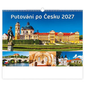 Nástěnný kalendář 2027 Putování po Česku