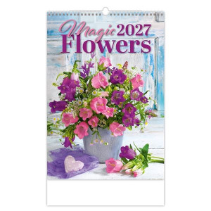 Nástěnný kalendář 2027 Magic Flowers