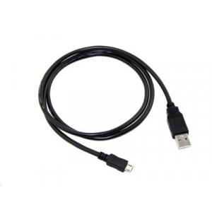 C-TECH Kabel USB 2.0 AM/Micro, 0,5m, černý