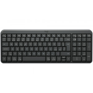 Logitech klávesnice K250/ Kompaktní/ Bezdrátová/ Bluetooth/ CZ/ Černá