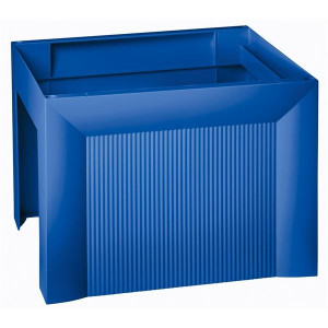 Box na závěs.desky Karat,A4,plastový,modrý