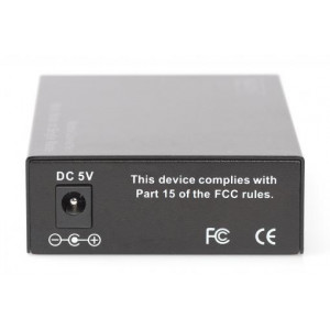 DIGITUS Professional Fast Ethernet Multimode/Singlemode Media Converter SC/SC