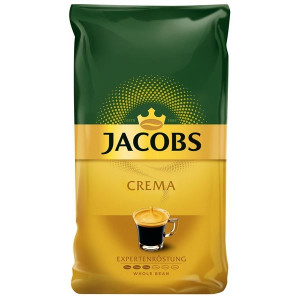 Zrnková káva Jacobs Crema, 1000 g
