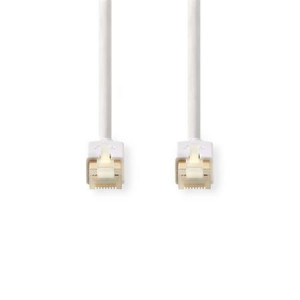 Nedis CCBW85221WT200 - CAT6 S/FTP Síťový Kabel | RJ45 (8P8C) Zástrčka – RJ45 (8P8C) Zástrčka | 20 m | Bílá barva