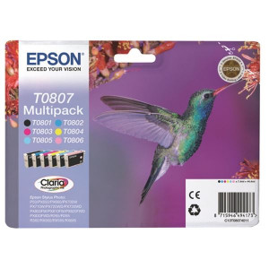 Sada inkoustů Epson T0807