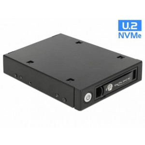 Delock Výměnný rámeček 3.5” pro 1 x 2.5” SSD U.2 NVMe nebo HDD nebo SSD SATA nebo SAS