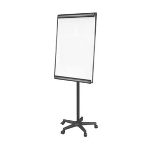 Flipchart Q-Connect magnetický, na kolečkách,černý