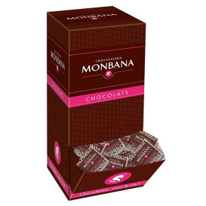 Mléčná čokoláda Monbana 33%, 200x 4 g