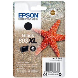 EPSON cartridge T03A1 black XL (hvězdice)