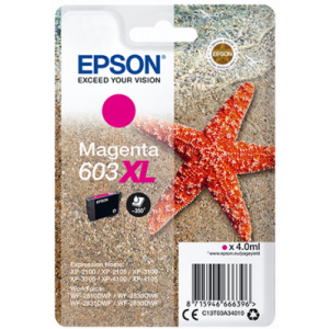 EPSON cartridge T03A3 magenta XL (hvězdice)