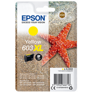 EPSON cartridge T03A4 yellow XL (hvězdice)