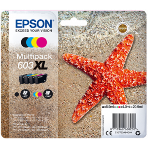 EPSON cartridge T03A640 (black/cyan/magenta/yellow) multipack XL (hvězdice)