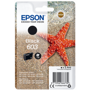 EPSON cartridge T03U1 black (hvězdice)