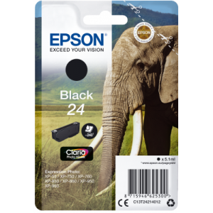 EPSON cartridge T2421 black (slon)