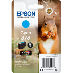 EPSON cartridge T3782 cyan (veverka)