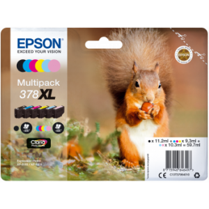 EPSON cartridge T3798 (black/cyan/light cyan/yellow/magenta/light magenta) multipack XL (veverka)