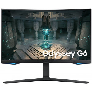 Samsung Odyssey G65B 27" / Prohnutý / QHD 2560x1440 / 16:9 / VA / 1ms / 240Hz / HDMI/DP/USB/LAN/WiFi/BT/PIVOT/VESA