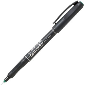 Permanentní popisovač Centropen 2634 S, zelený
