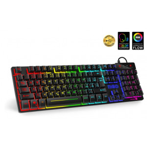 CONNECT IT NEO klávesnice pro hráče (CZ+SK verze), RGB podsvícení, reaguje na zvuk