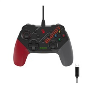 A4tech Bloody GP30, gamepad, USB, černo-červený