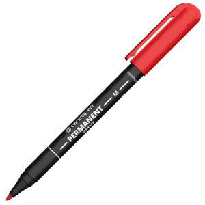 Permanentní popisovač Centropen 2846, červený