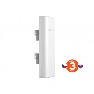 Tenda O3 Outdoor CPE 2,4 GHz WiFi N150, 150Mb/s, 12 dBi, IP65, pasivní PoE výhybka + adaptér