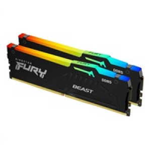 KINGSTON DIMM DDR5 64GB (Kit of 2) 6000MT/s CL36 FURY Beast RGB EXPO