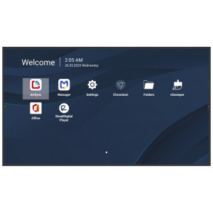 ViewSonic 98"Prezentační Display 3840*2160,500nits,1200:1,8GRAM/32GBHDMI,,USB-A,USB-C,RS232,Speaker16W*2,RJ45*2,Black