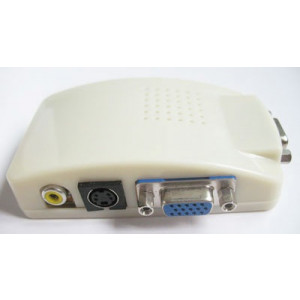 AVACOM Převodník signálu  z PC ->TV cinch + s-video konektory