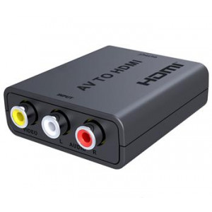 PremiumCord převodník AV kompozitního signálu a stereo zvuku na HDMI 1080P