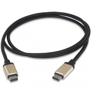 PremiumCord Kabel USB 3.1 konektor C/male - USB 3.1 konektor C/male, 0,5m hliníkové konektory