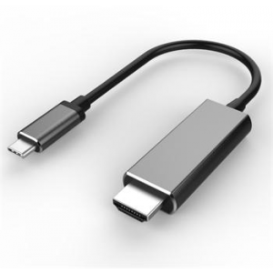 PremiumCord USB3.1 typ-C na HDMI kabel 1,8m rozlišení obrazu 4K*2K@60Hz Aluminium