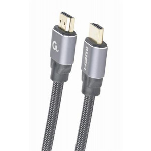 GEMBIRD CABLEXPERT Kabel HDMI 2.0, 2m, opletený, černý, ethernet, blister