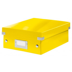 LEITZ Organizační box  Click&Store, velikost S, žlutá