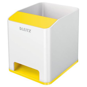 LEITZ Stojánek na tužky  WOW hudební, bílá/žlutá