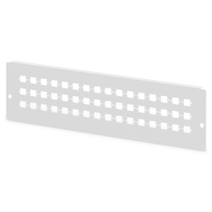 Digitus Adaptérová deska pro DN-96800L-2, šedá (RAL 7035) 48x SC-SX, LC-DX, E2000-SX