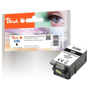 PEACH kompatibilní cartridge Epson 266 black, 7.6ml