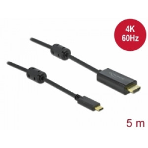 Delock Kabel z Active USB Type-C na HDMI, (DP Alt Mode) 4K 60 Hz 5 m