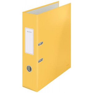 LEITZ Pákový pořadač 180°  Cosy hebký A4 80 mm teplá žlutá
