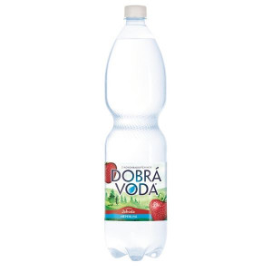 Minerální voda Dobrá voda jahoda 1,5 l,bal=6ks