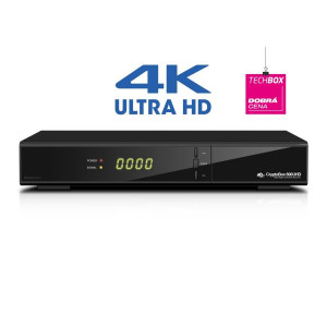 AB DVB-S/S2 přijímač Cryptobox 800UHD/4K/H.265/HEVC/ čtečka karet/ HDMI/ USB/ LAN/ PVR/ 
