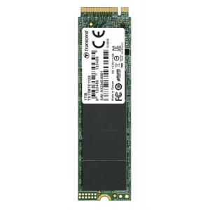 TRANSCEND MTE112S 1TB SSD disk M.2 2280, PCIe Gen3 x4 NVMe 1.3 (3D TLC), single sided, 1700MB/s R, 1400MB/s W