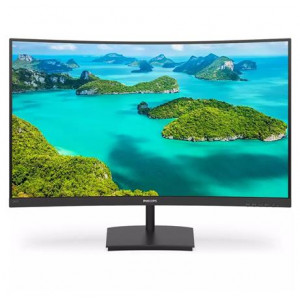 Philips LCD 241E1SC 23,6" zakřivený VA/1920x1080@75Hz/4ms/250cd/VGA/HDMI/VESA