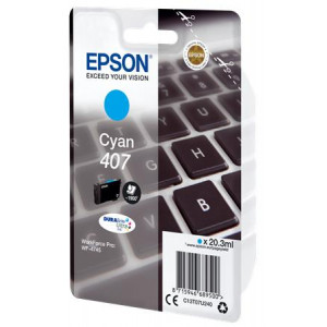 EPSON cartridge T07U2 cyan (klávesnice)
