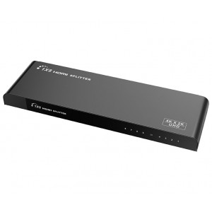 XtendLan HDMI distribucní rozbocovac, 1 vstup / 8 výstupy, 4k@60Hz