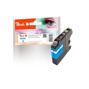 PEACH kompatibilní cartridge Brother LC-525XL, Cyan, 12 ml